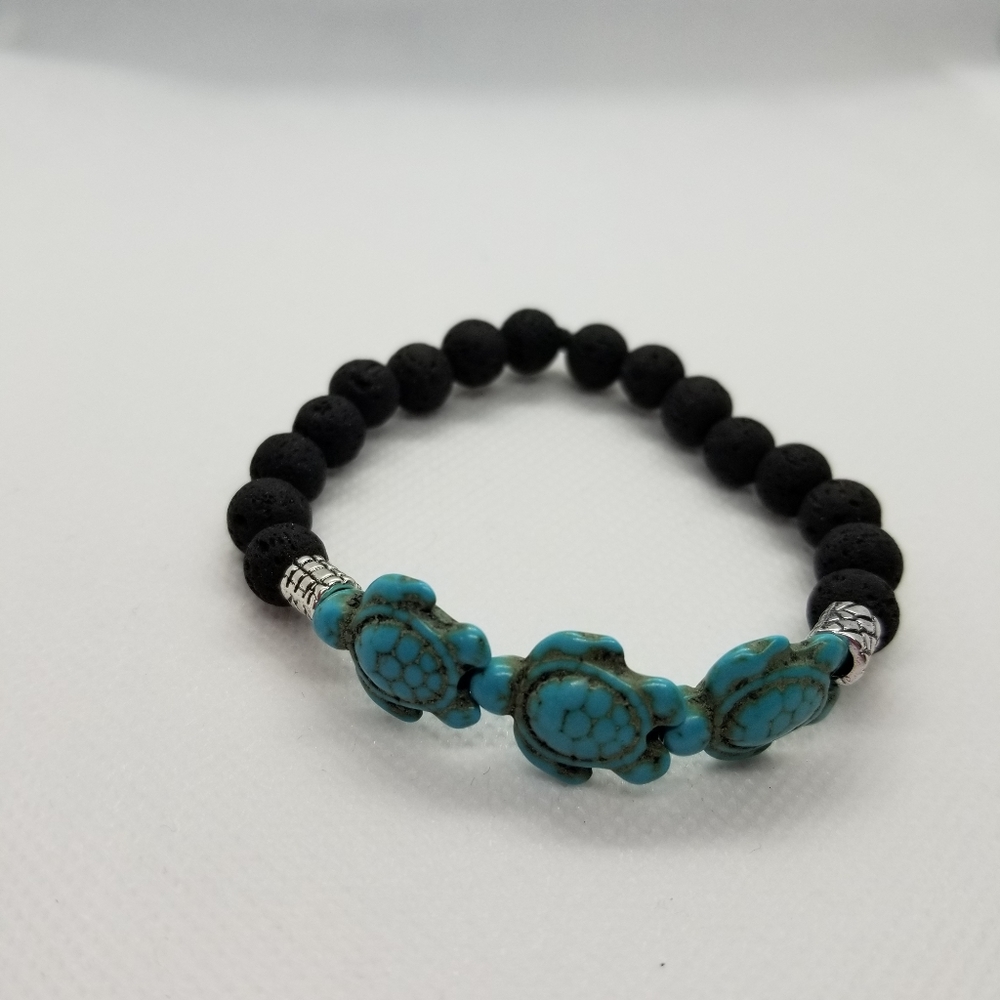 Lava stone bracelet